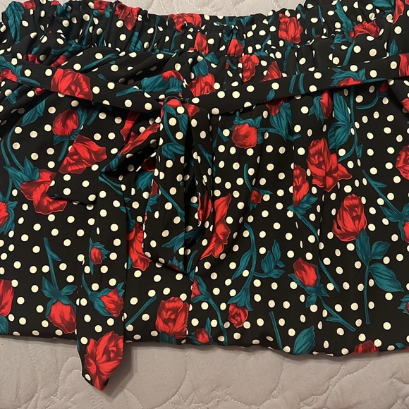 ModCloth Twirl Through Town Belted A-Line Skirt - Picture 2 of 3